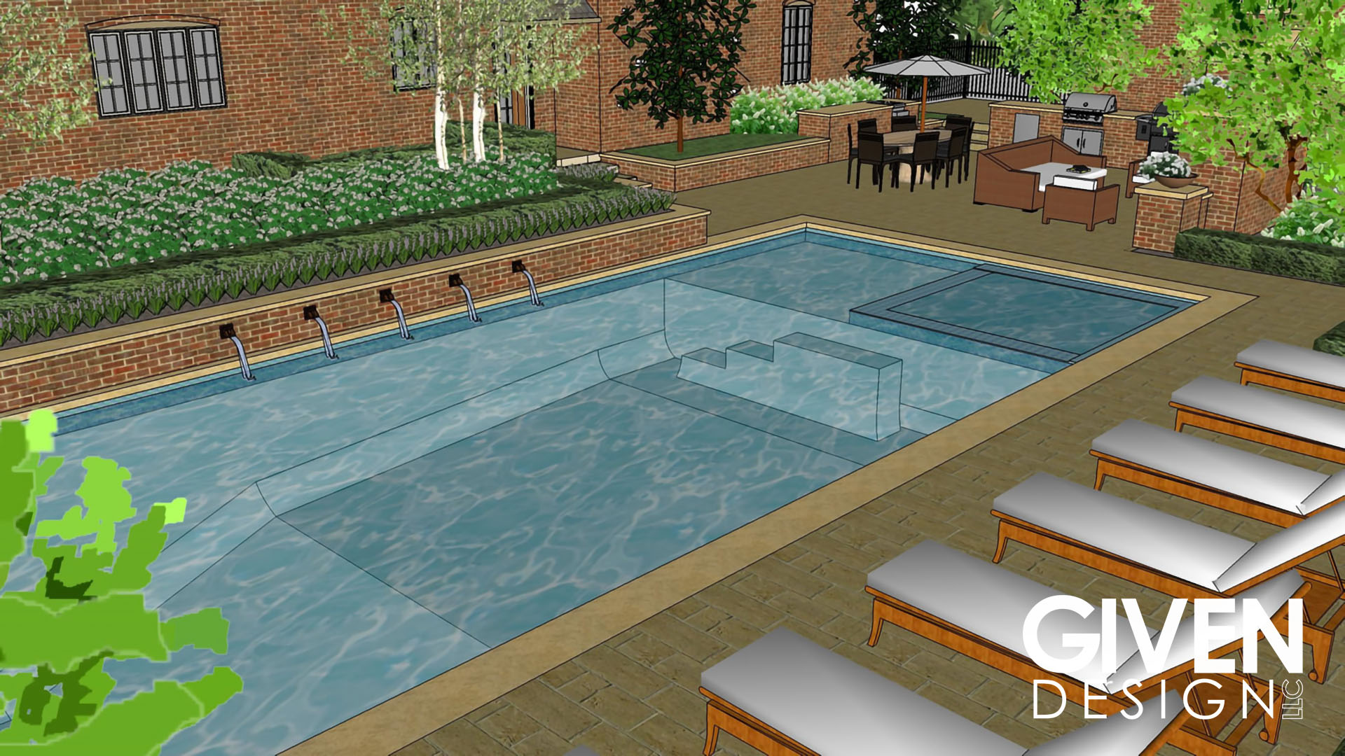 Pool Terrace Pool Design