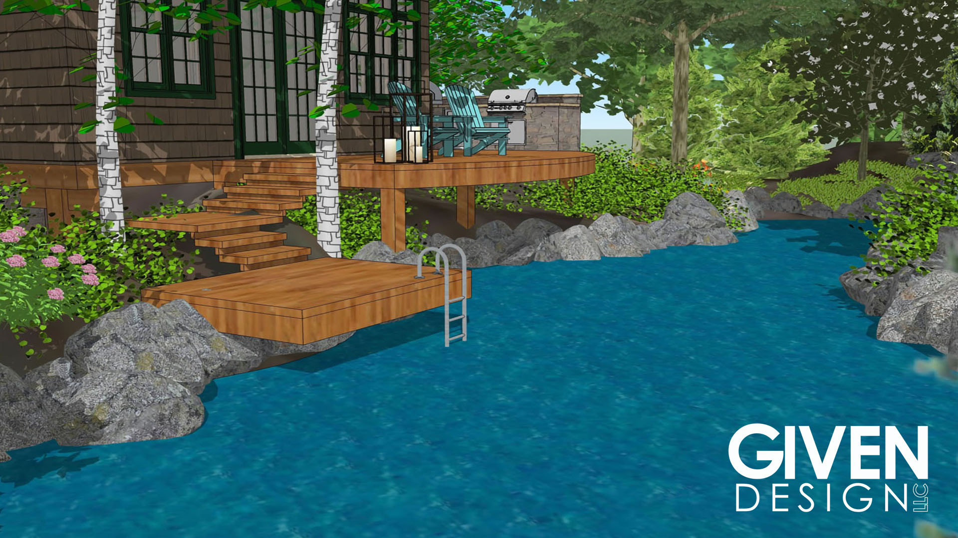 Treehouse Swimming Pool Design