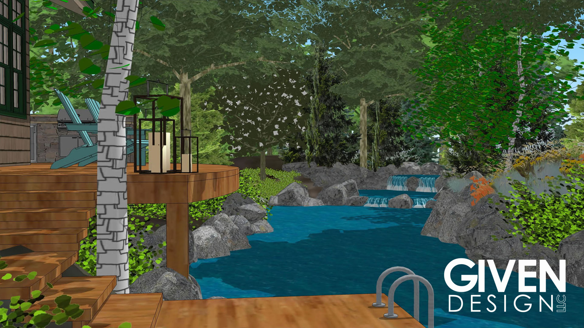 Treehouse Swimming Pool Design
