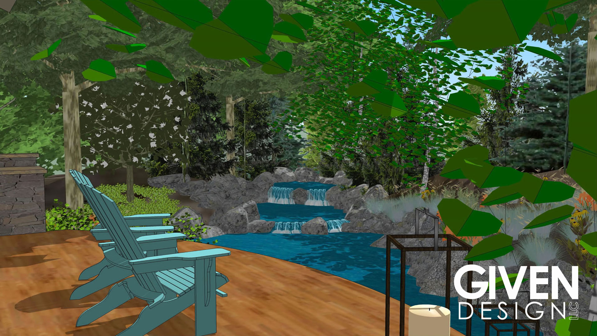 Treehouse Swimming Pool Design