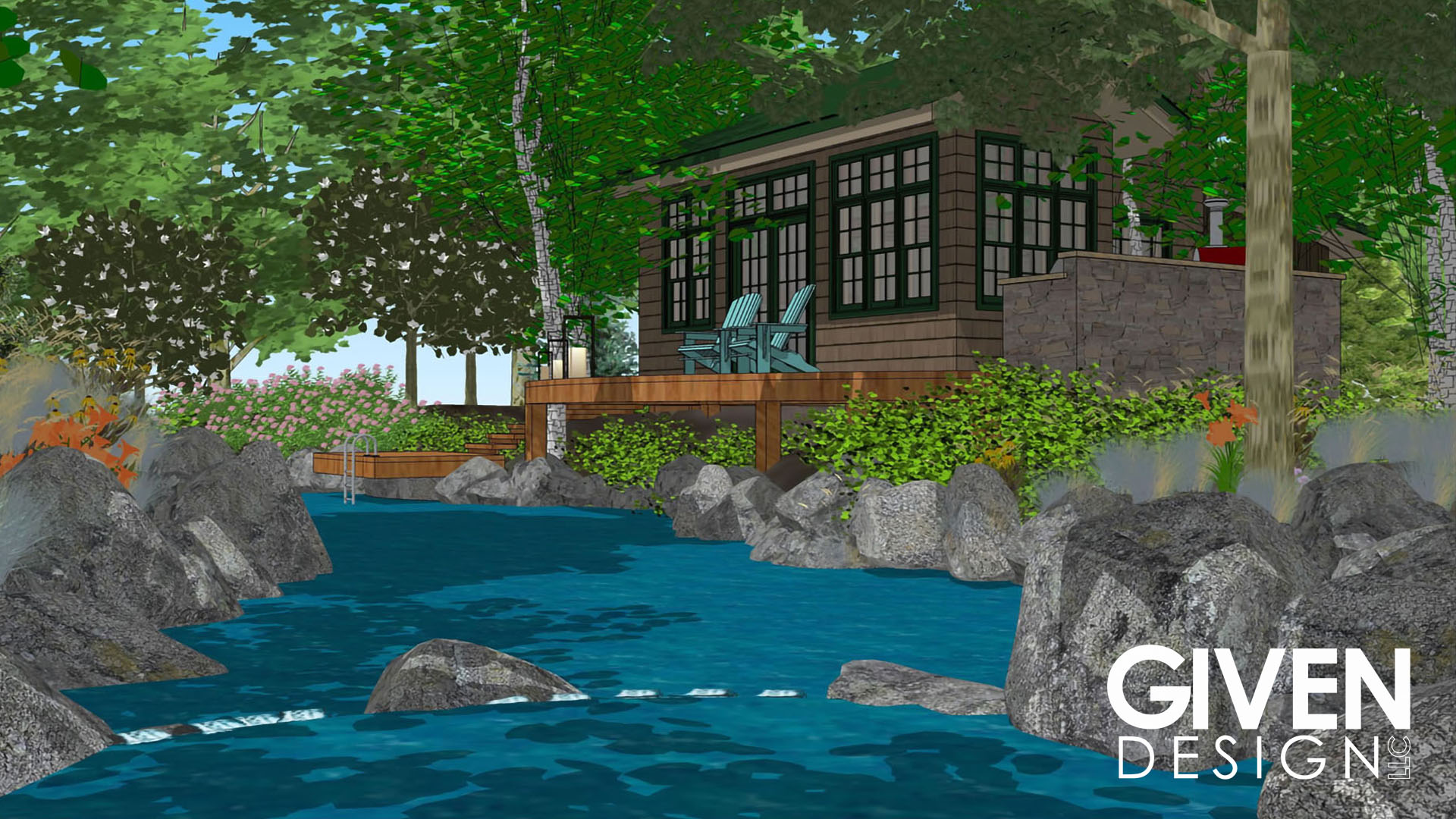 Treehouse Swimming Pool Design