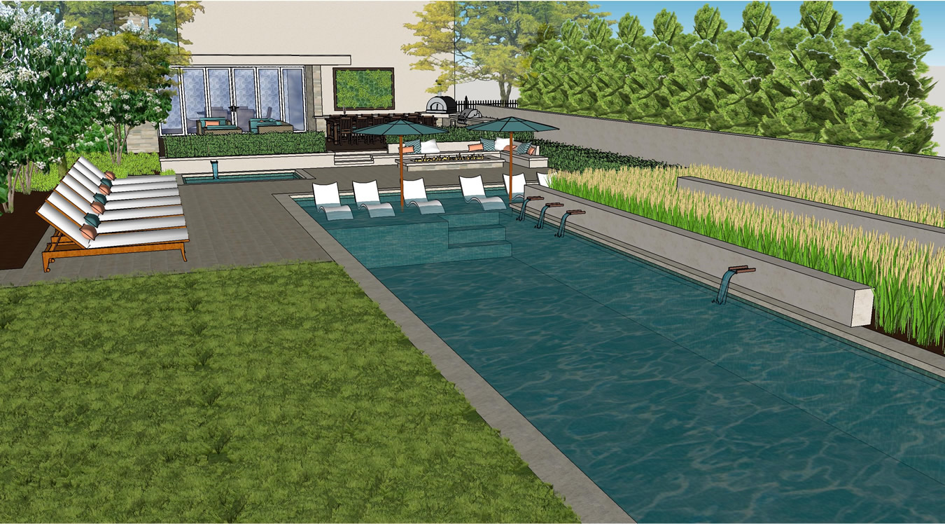 Ultra Modern Pool Design