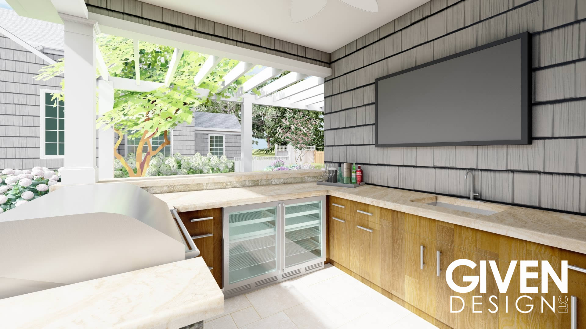 Home Construction Pool House