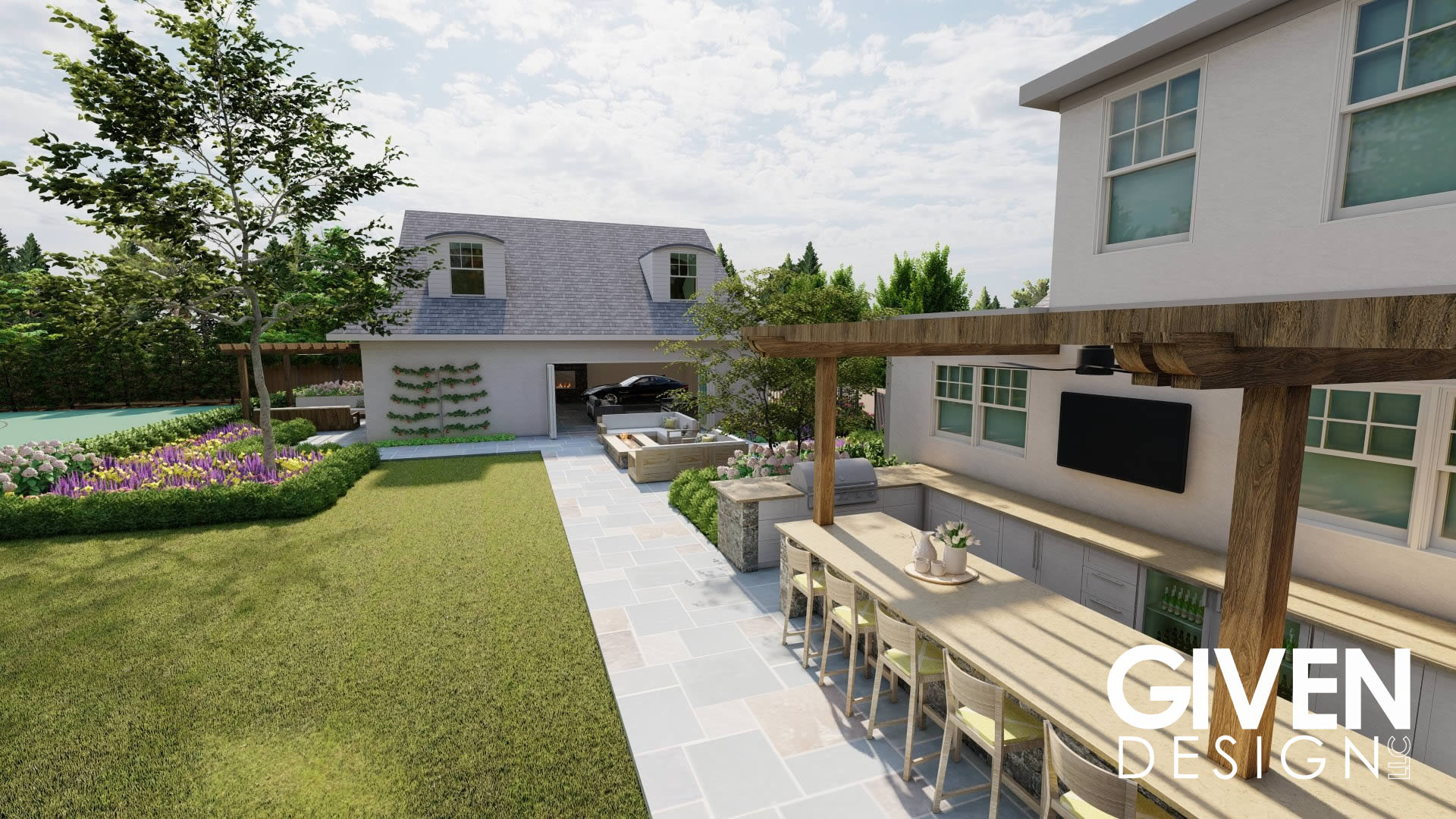 Home Construction Traditional Carriage House