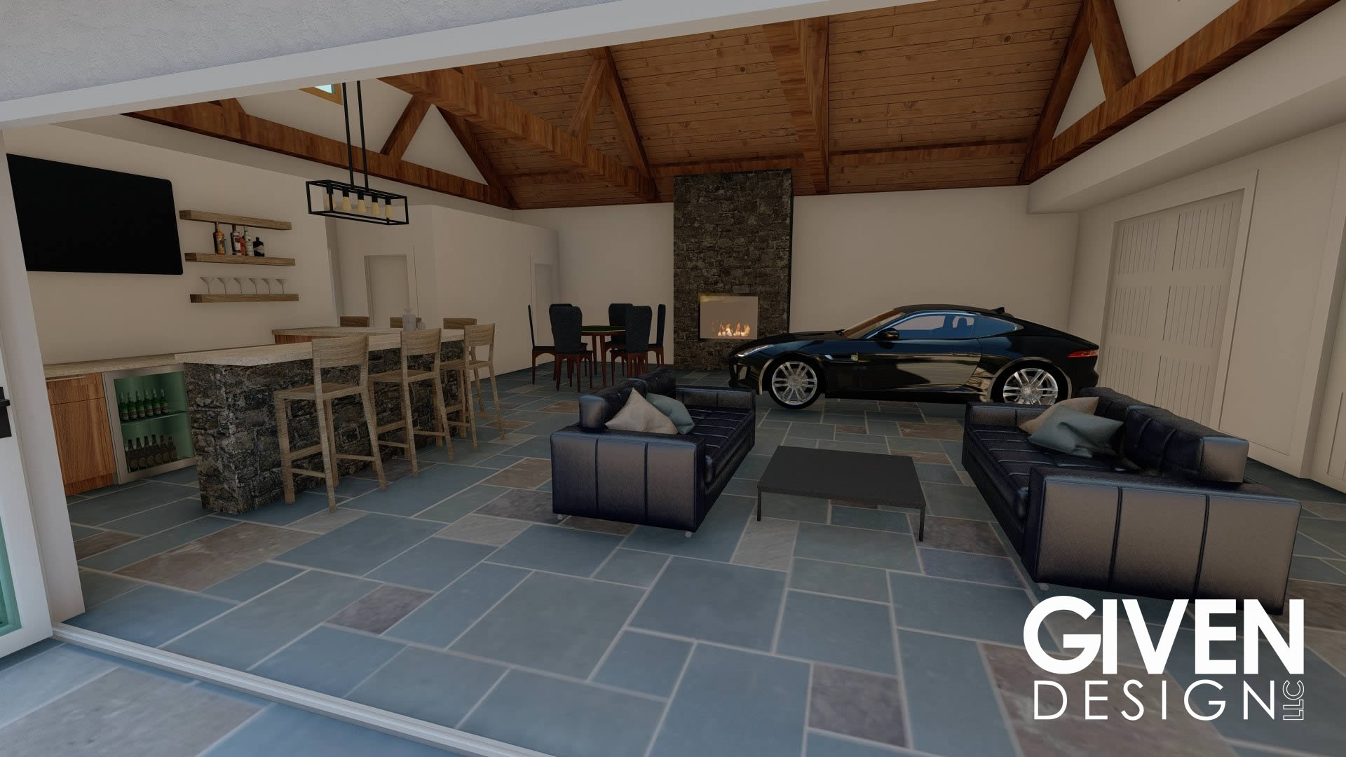 Home Construction Traditional Carriage House